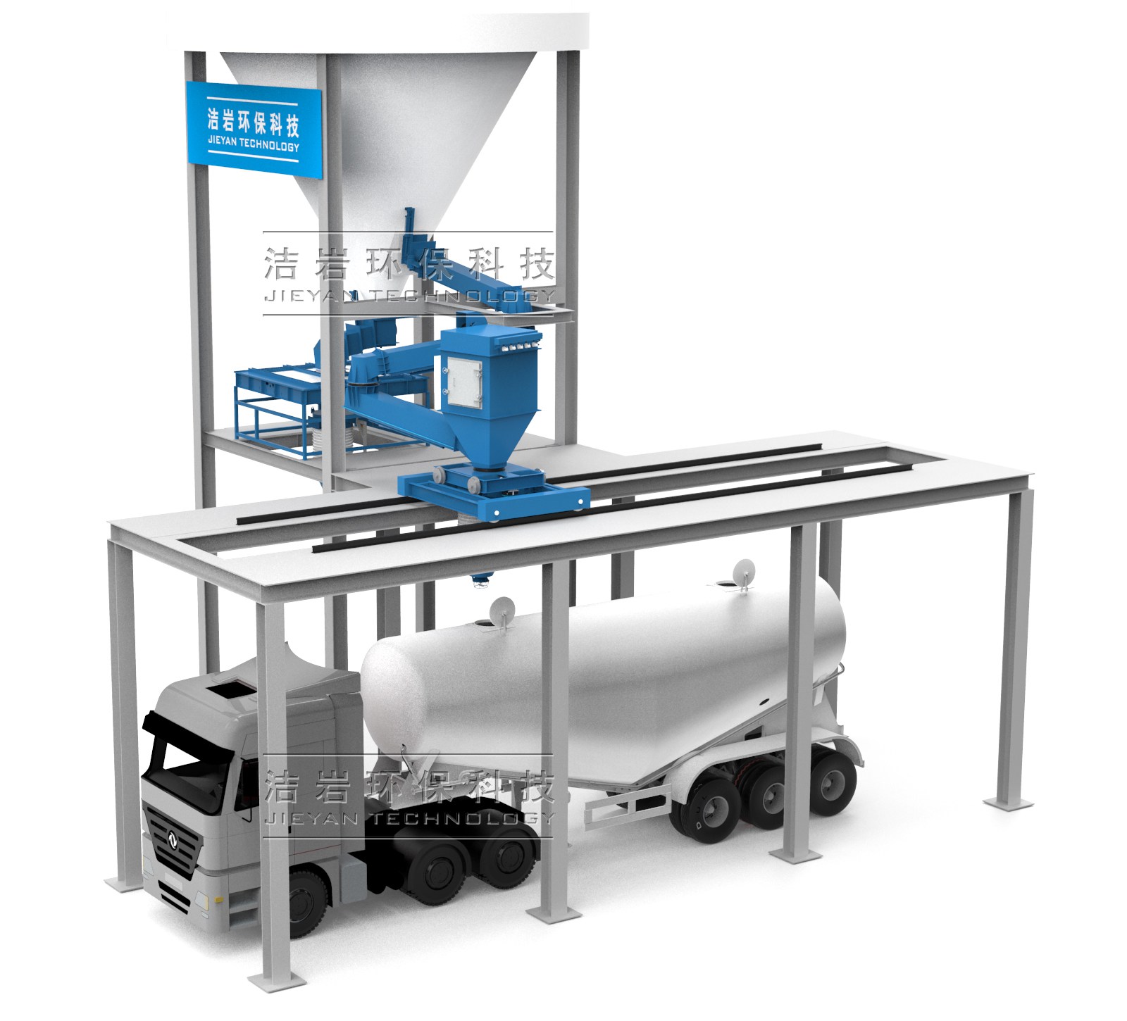 多罐口免移車智能裝車系統(tǒng)