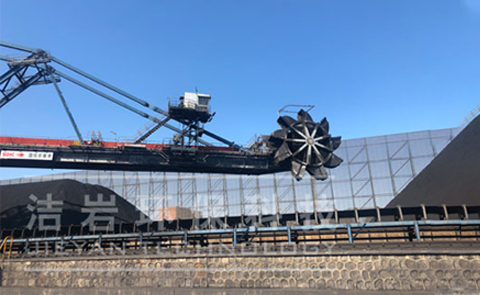 堆取料機斗輪機干霧抑塵方案