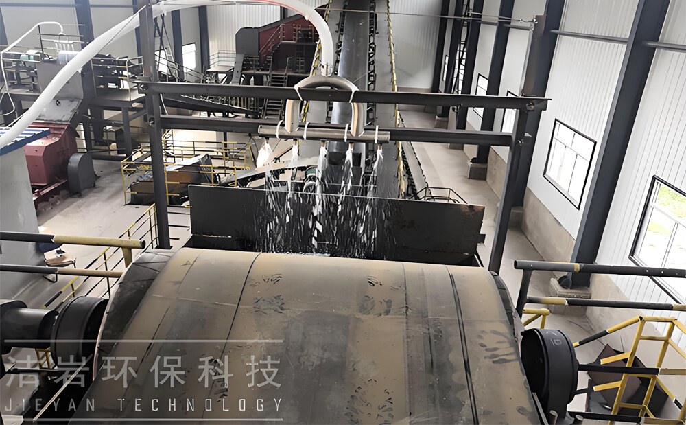 河北承德建筑石料礦破碎泡沫干霧抑塵系統